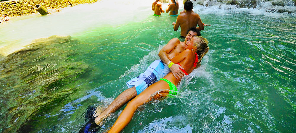 Dunn's River Falls & White River Tubing — From Negril